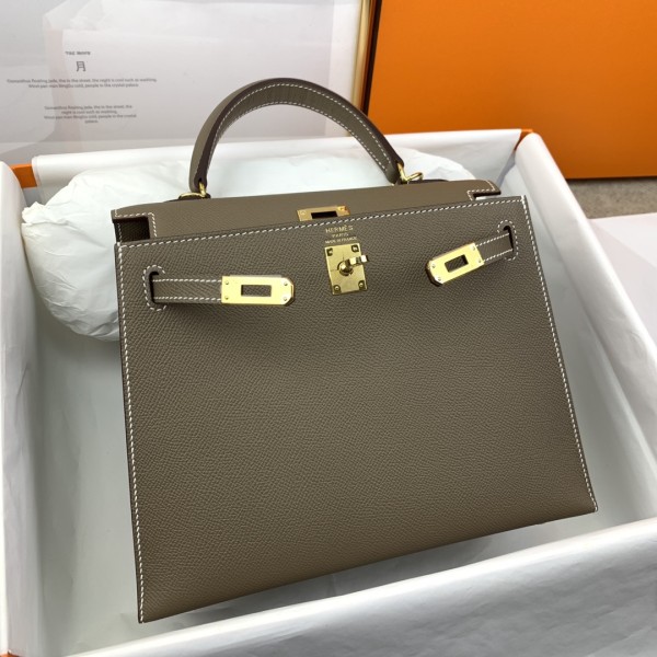  Handbags Hermes Kelly size:25/28 cm