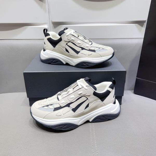 AMIRI Bone Runner White Black