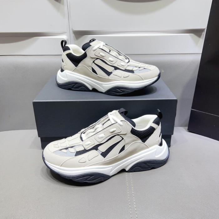 AMIRI Bone Runner White Black