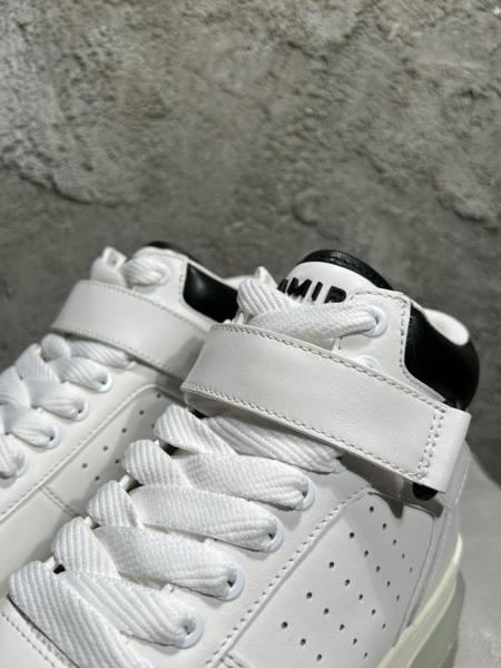 AMIRI Stadium High White Black