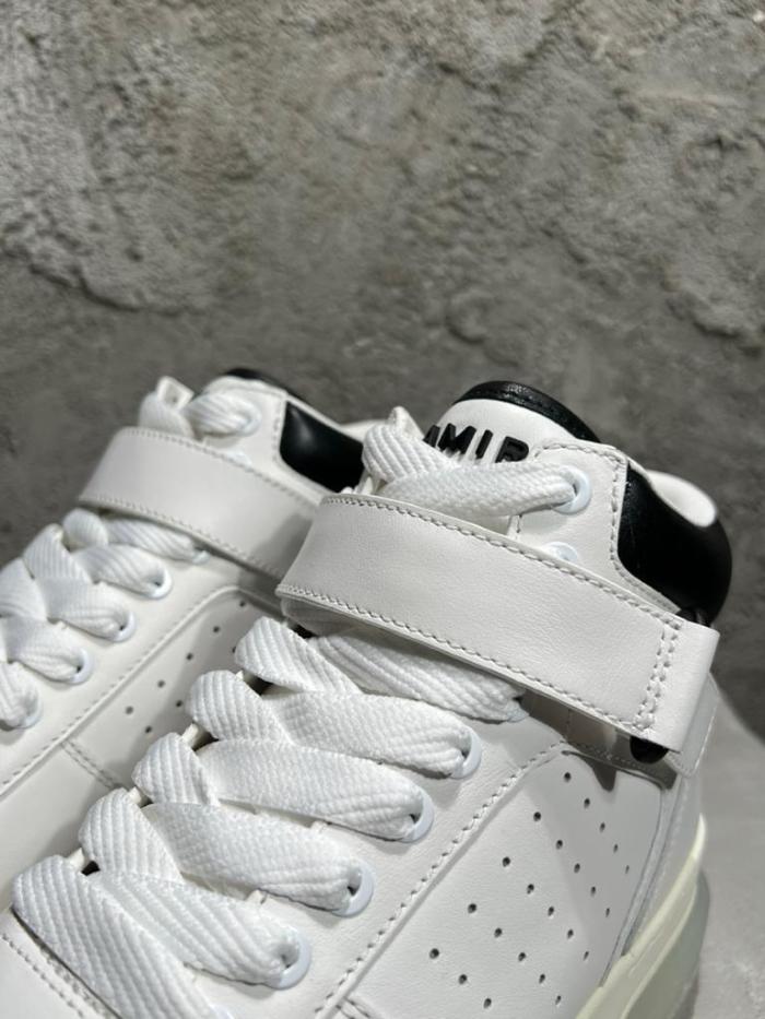 AMIRI Stadium High White Black
