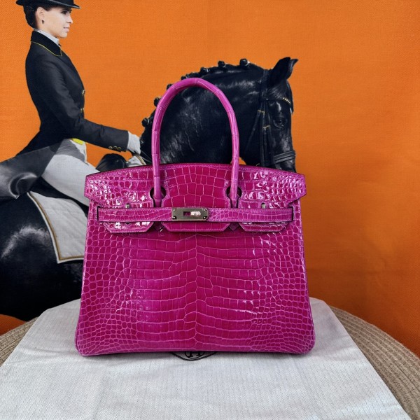  Handbags Hermes Birkin size:30 cm