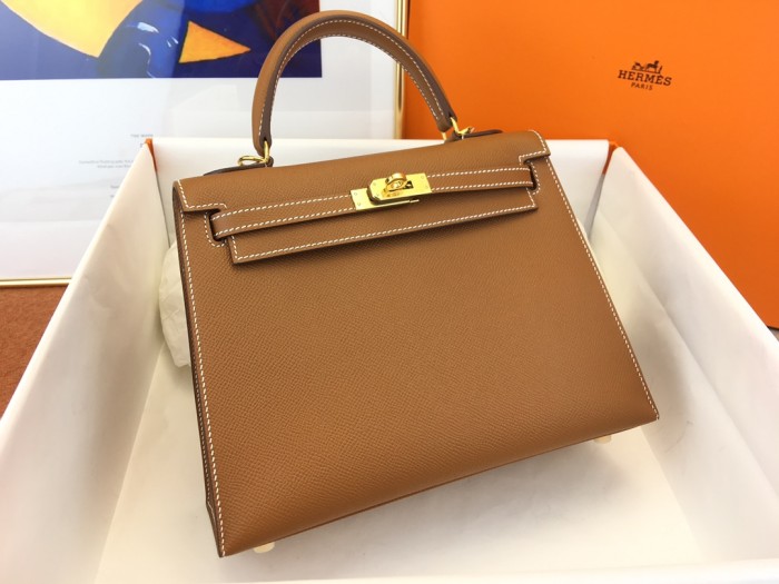  Handbags Hermes Kelly size:25/28 cm