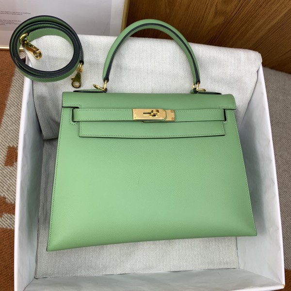  Handbags Hermes Kelly size:25 cm