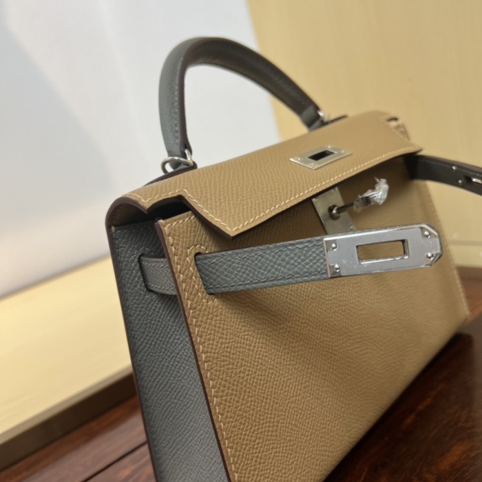  Handbags Hermes Kelly size:19cm
