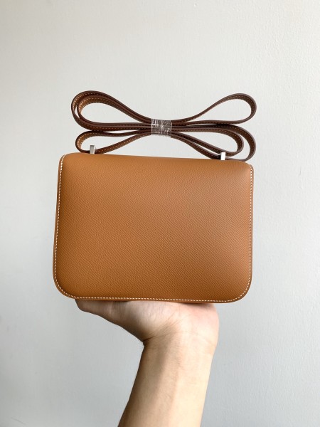  Handbags Hermes Constance  size:19 cm