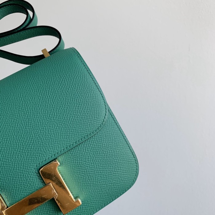  Handbags Hermes Constance  size:19 cm