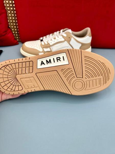 AMIRI Skel Top Low Brown Tan