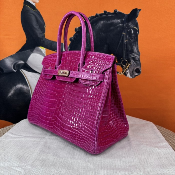  Handbags Hermes Birkin size:30 cm