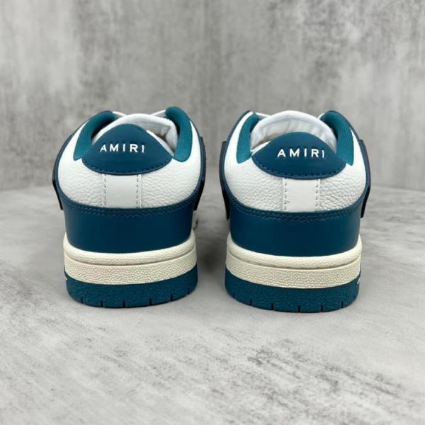 AMIRI Skel Top Low White Navy Blue Black