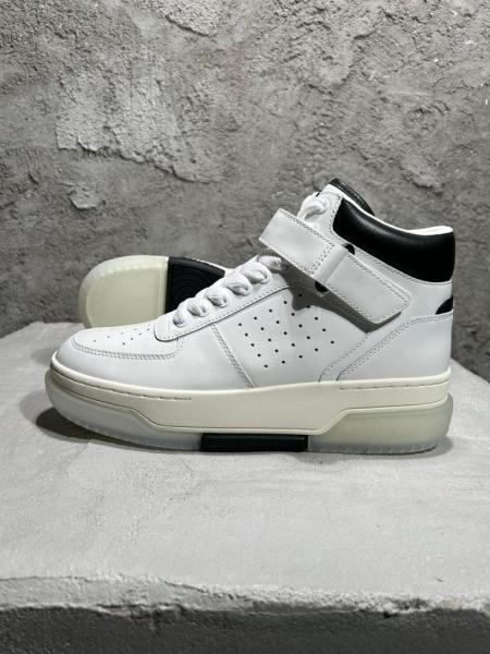 AMIRI Stadium High White Black