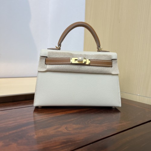  Handbags Hermes Kelly size:19cm