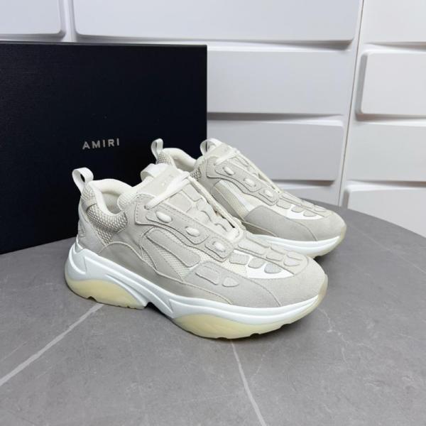 AMIRI Bone Runner White