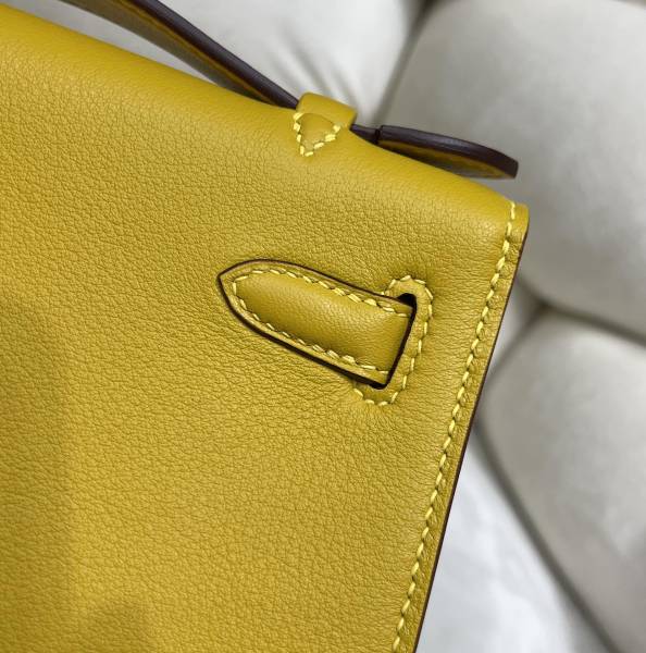  Handbags Hermes Kelly size:22 cm