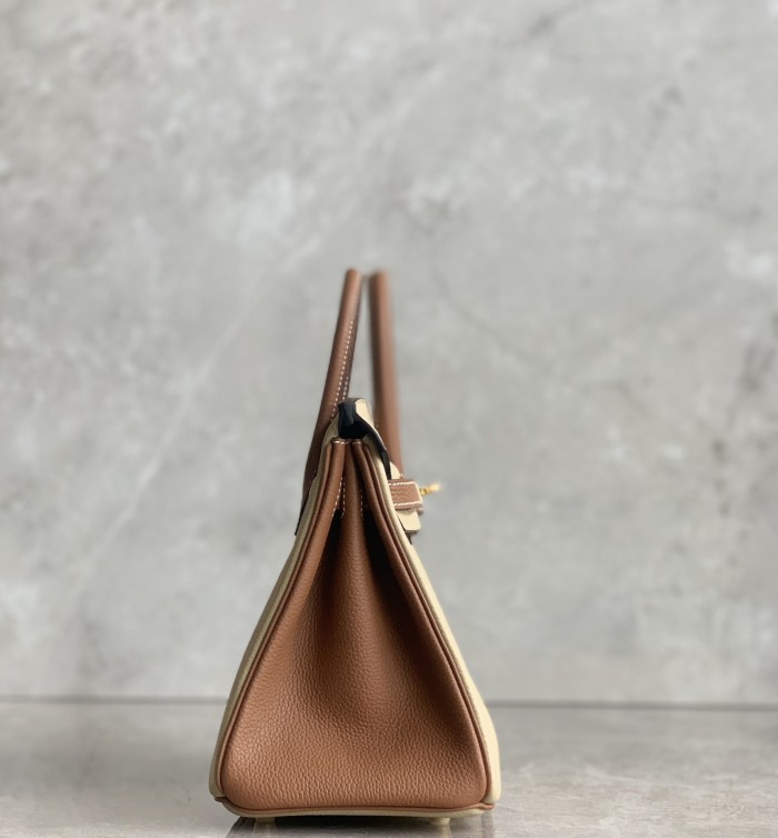  Handbags Hermes birkjn size:25 cm