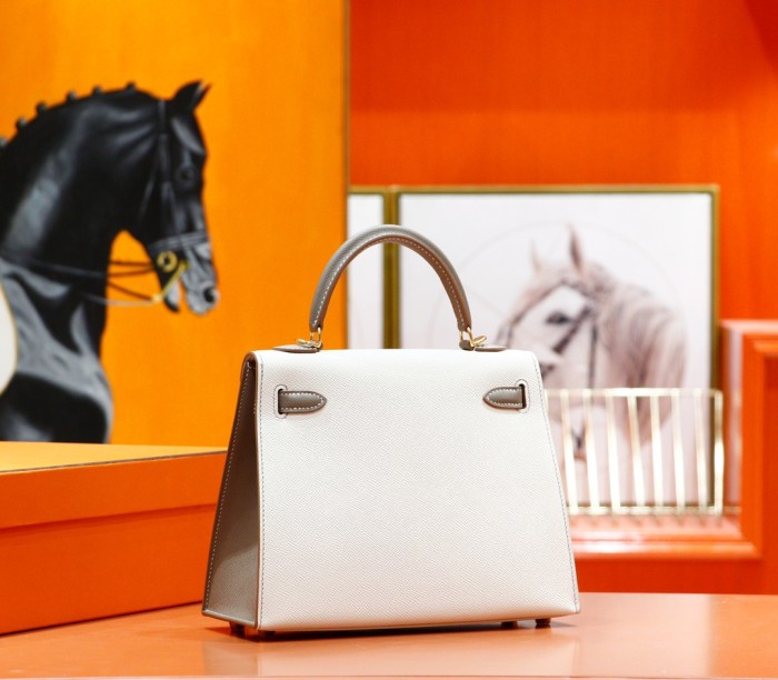  Handbags Hermes Kelly size:25 cm