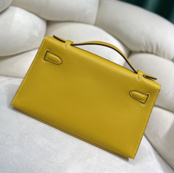  Handbags Hermes Kelly size:22 cm