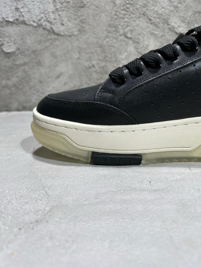 AMIRI Stadium Low Black White