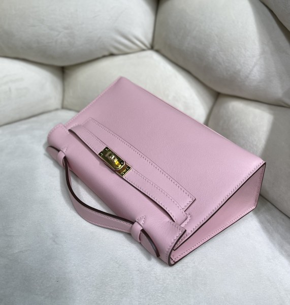  Handbags Hermes Kelly size:22 cm