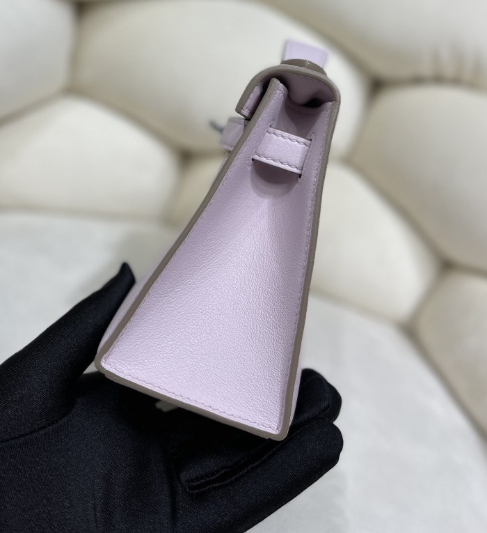  Handbags Hermes Kelly size:22 cm