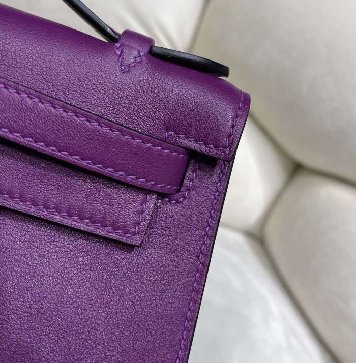  Handbags Hermes Kelly size:22 cm