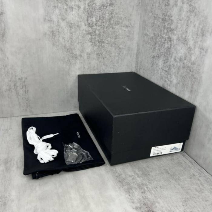 AMIRI Skel Top Low Denim Slate Blue