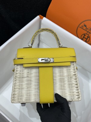  Handbags Hermes Kelly size:20cm