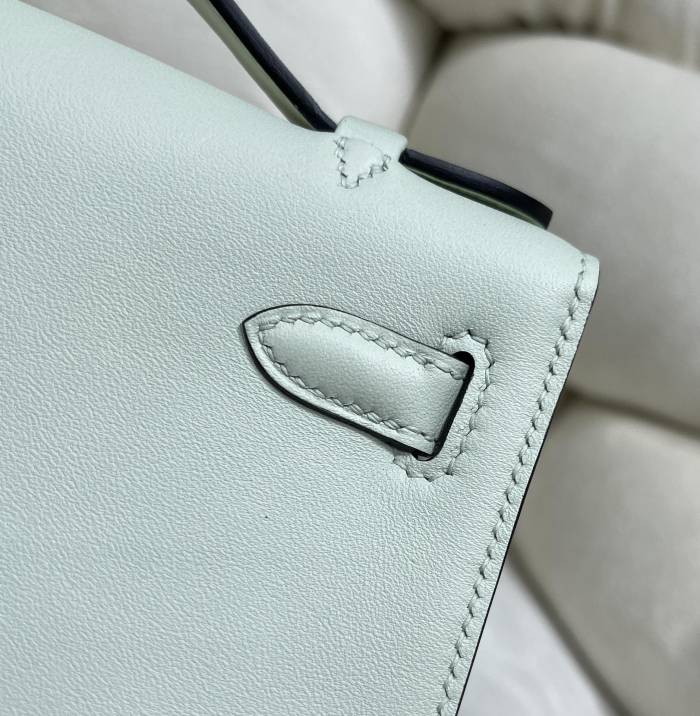  Handbags Hermes Kelly size:22 cm