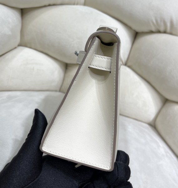  Handbags Hermes Kelly size:22 cm