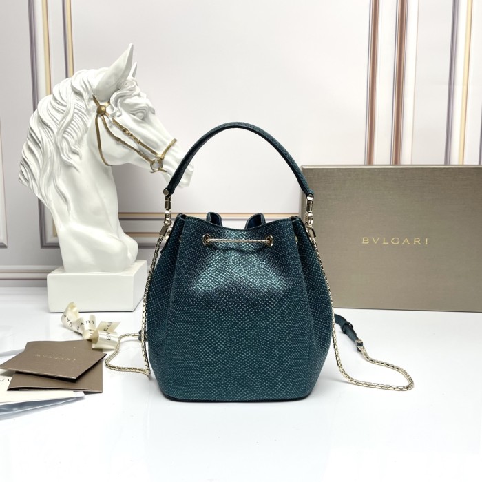 handbags Bvlgari B287614 size:16*20*10.5cm