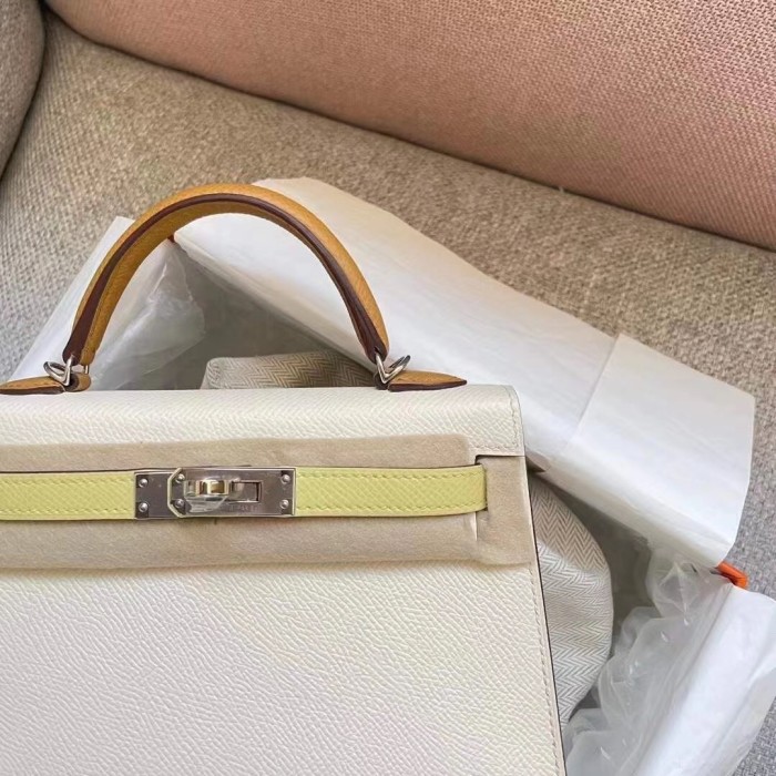  Handbags Hermes Mini Kelly size:19 cm