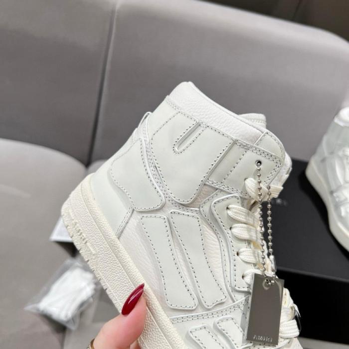 AMIRI Skel Top Hi Triple White