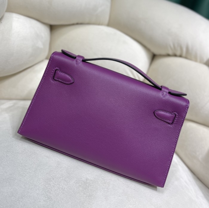  Handbags Hermes Kelly size:22 cm
