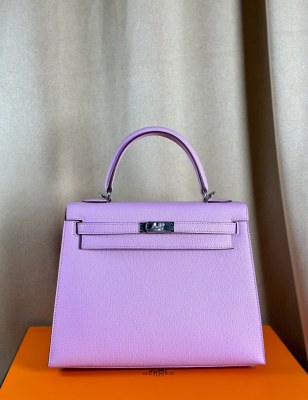  Handbags Hermes Kelly size:25 cm