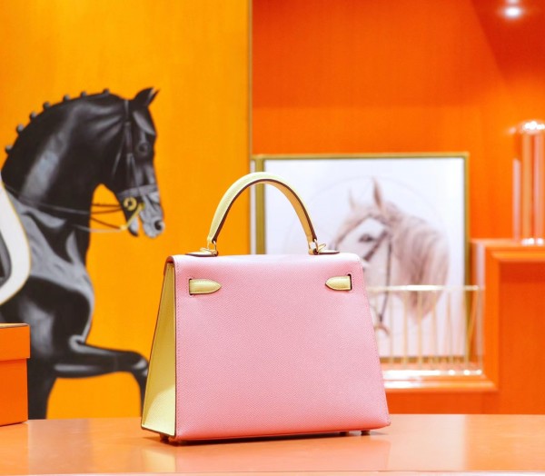  Handbags Hermes Kelly size:25 cm