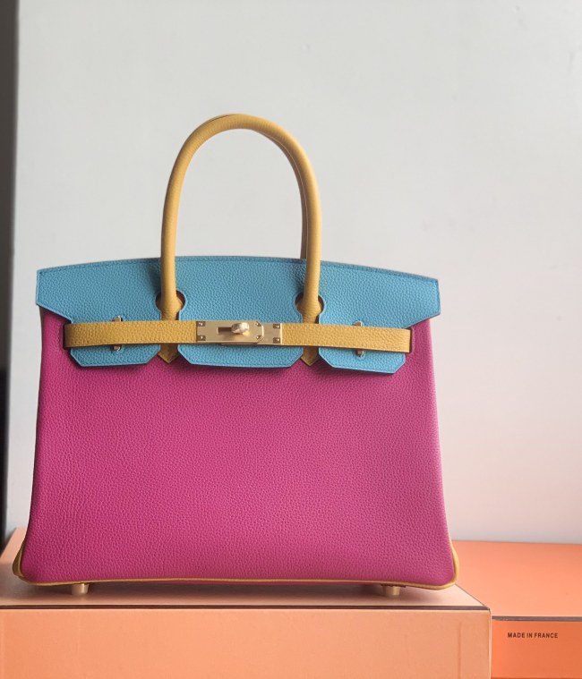  Handbags Hermes Birkin size:30 cm