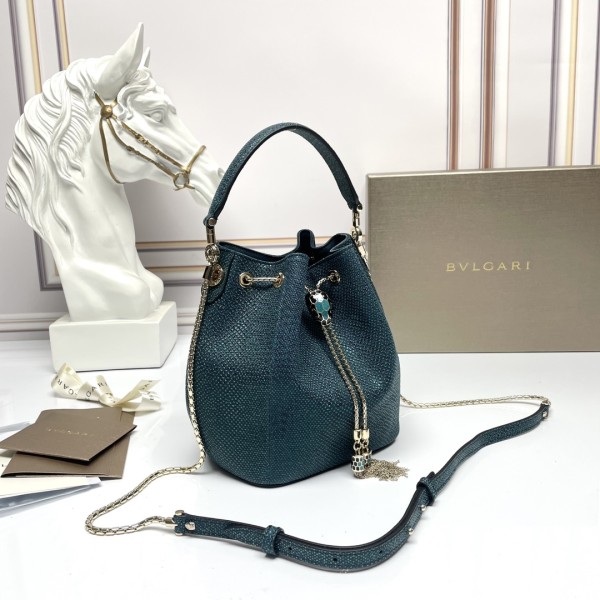 handbags Bvlgari B287614 size:16*20*10.5cm