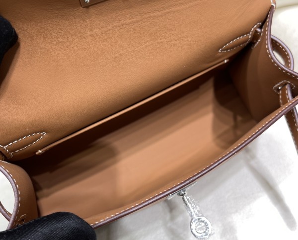  Handbags Hermes Kelly size:22 cm