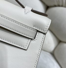  Handbags Hermes Kelly size:22 cm