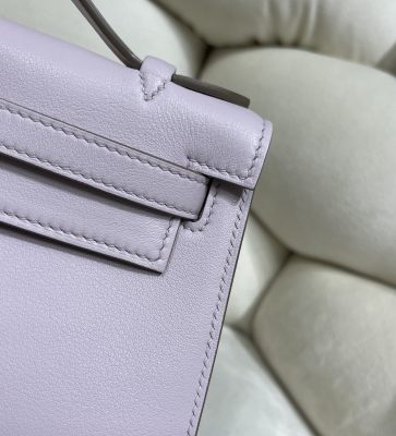  Handbags Hermes Kelly size:22 cm