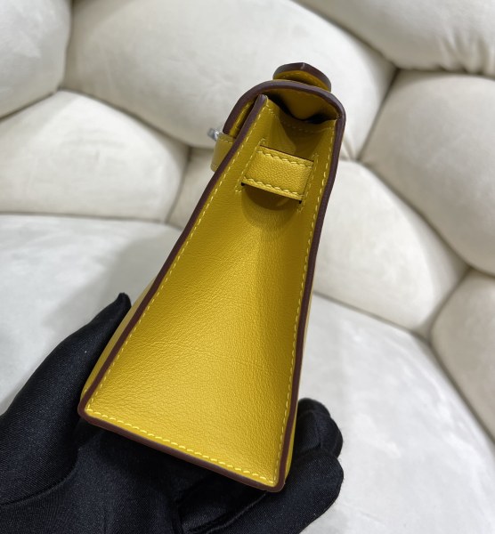  Handbags Hermes Kelly size:22 cm