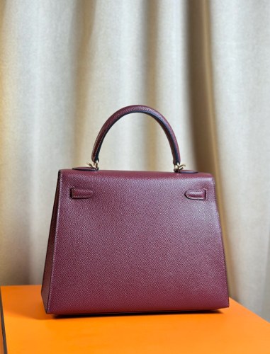  Handbags Hermes Kelly size:25 cm