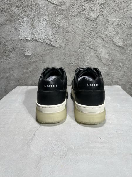AMIRI Stadium Low Black White
