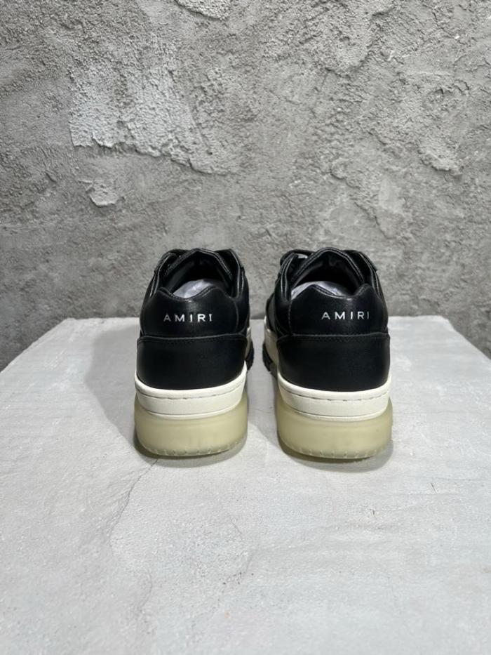 AMIRI Stadium Low Black White