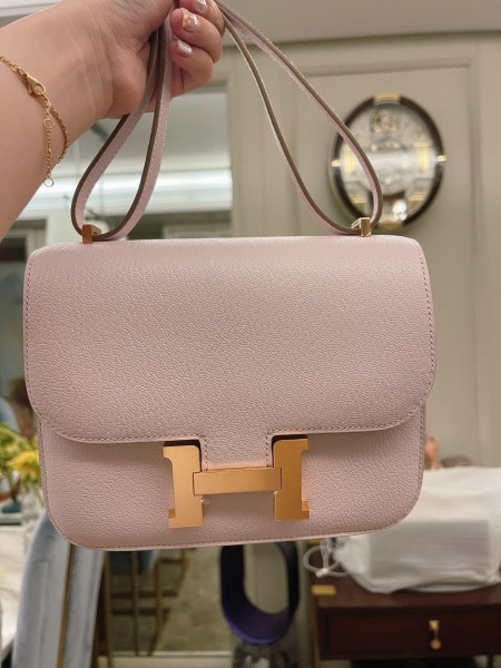  Handbags Hermes Constance  size:19 cm