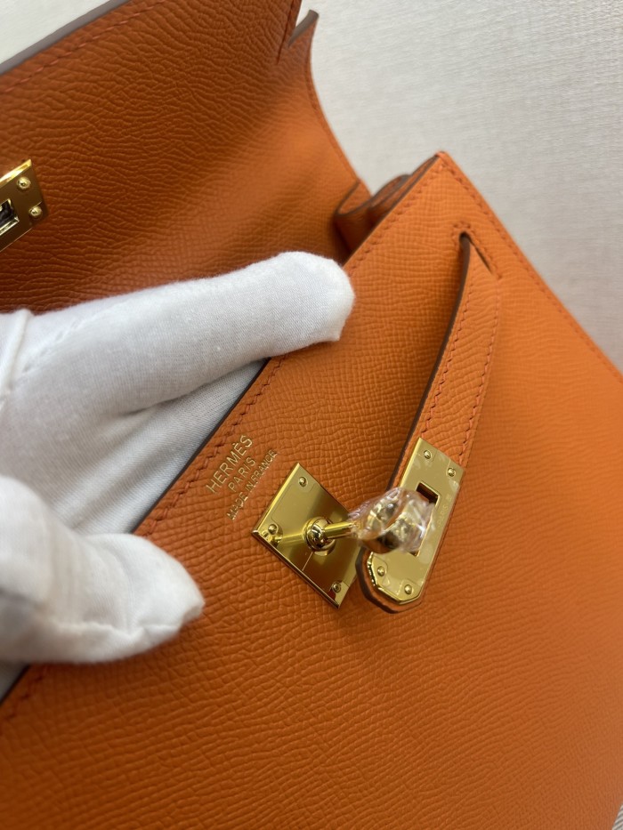  Handbags Hermes Kelly size:25 cm