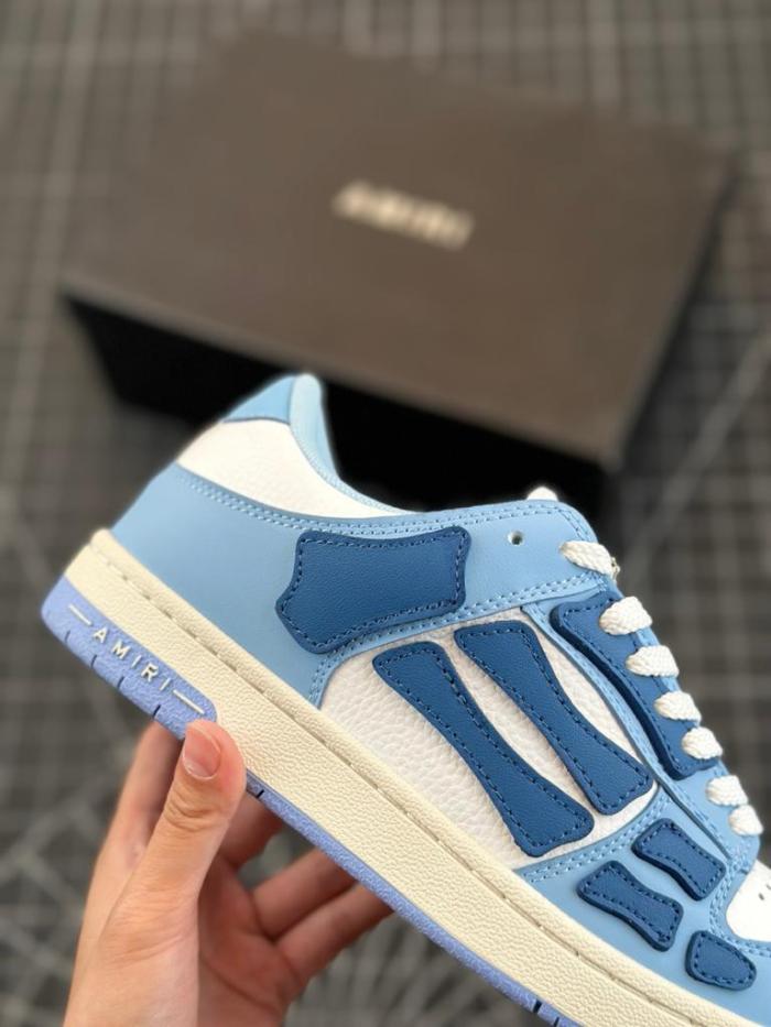 Amiri Skel Top Low Blue