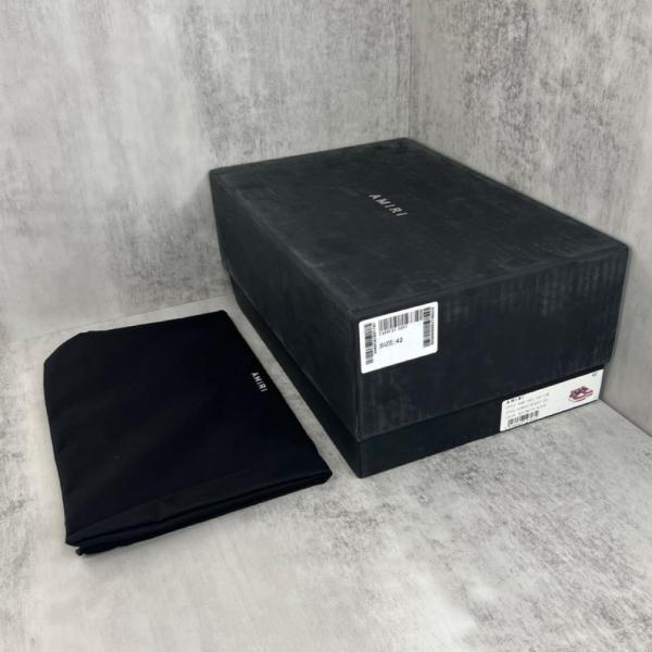 AMIRI Skel Top Low White Red White