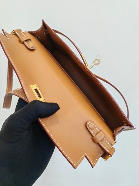  Handbags Hermes Kelly elan size:27/15/5 cm