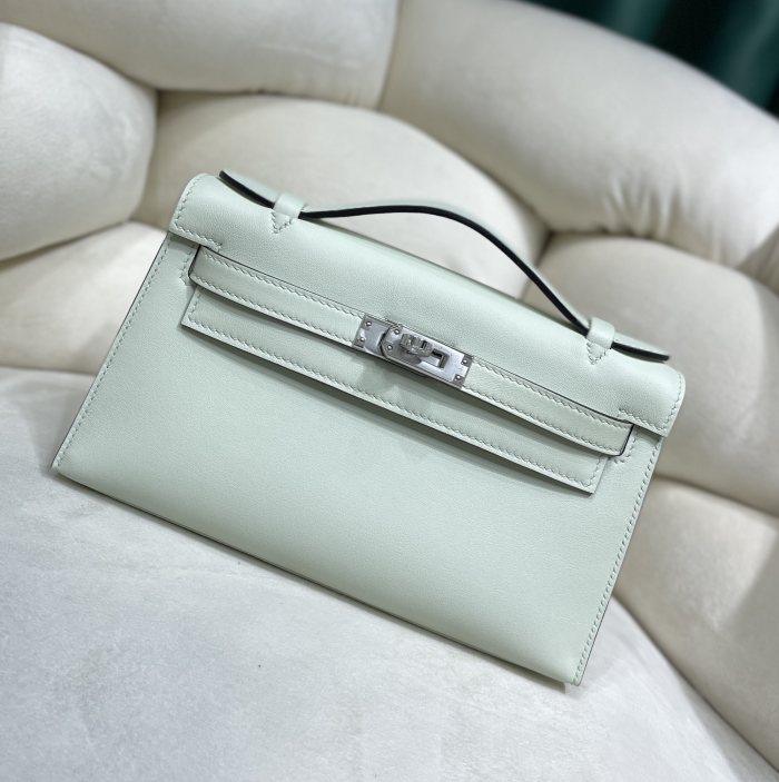  Handbags Hermes Kelly size:22 cm